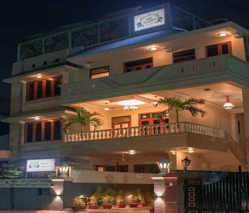 Jaipur Bungalow Hotell Eksteriør bilde